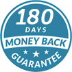 Official iGenics 180-day money back guarantee seal