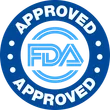 FDA registered facility badge