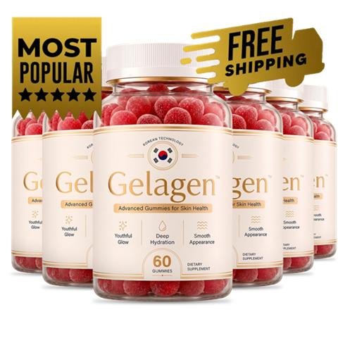 Gelagen 6-bottle kit, the biggest discount with free bonuses